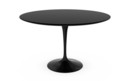 Saarinen Round Dining Table, 120 cm, Black, Laminate black
