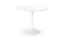 Saarinen Round Dining Table, 91 cm, White, Laminate white