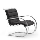 MR Lounge Chair Bauhaus Edition, Velour, Ferro