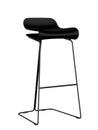 BCN Bar Stool, black, Steel, Shell Colour, Bar version: 76 cm