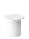 Degree Side Table, White, White