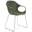 Elephant Sledge, Olive green, Satin chrome steel