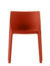 LP Chair, coral red, Without armrests
