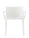 LP Chair, white, With armrests