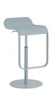 LEM Bar Stool, 55-67 cm, Light blue lacquered