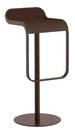 LEM Bar Stool, 80 cm - fixed, Coffee lacquered