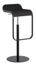 LEM Bar Stool, 66-79 cm, Black lacquered