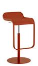 LEM Bar Stool, 55-67 cm, Brick lacquered