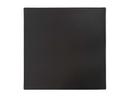Leather Overlay for USM Haller, On top, 50 x 50 cm, Graphite black