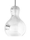 Calabash Pendant Lamp, P3 (Ø 34 cm), Silver