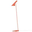 AJ Standing Lamp, Electric orange