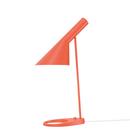 AJ Table Lamp, Electric orange