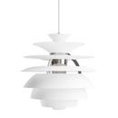 PH Snowball, Soft white / Chrome