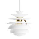 PH Snowball, Soft white / Brass