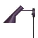 AJ Wall lamp, Aubergine
