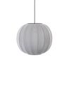 Knit-Wit Pendant Lamp, Ø 45 cm, Grey