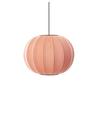 Knit-Wit Pendant Lamp, Ø 45 cm, Coral