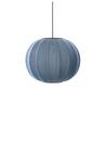 Knit-Wit Pendant Lamp, Ø 45 cm, Stone Blue