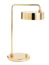 Petite Machine Table Lamp, Polished Brass