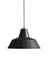 Workshop Lamp, W4 (Ø 50 cm), Shiny black