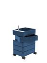 360° Container, 720 mm (5 shelves), Blue