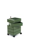 360° Container, 720 mm (5 shelves), Green