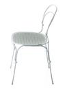 Vigna Chair, Frame white - Seat white / grey