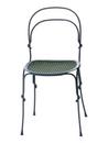 Vigna Chair, Frame granite grey - Seat granite grey / green