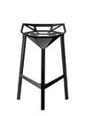 Stool_One, 670 mm kitchen height, Black matt (5130)