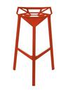 Stool_One, 770 mm bar height, Red matt (5085)