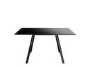 Pilo, 139 x 139 cm, Legs black, table top black
