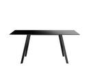 Pilo, 160 x 85 cm, Legs black, table top black
