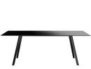 Pilo, 200 x 90 cm, Legs black, table top black