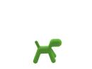 Puppy, Small (H 34,5 x W 26 x D 42,5 cm), Polyethylene (intended for use outdoors), Green matt (1360 C)