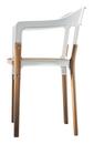 Steelwood Chair, White