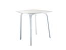 First Table Outdoor, 79 x 79 cm, White