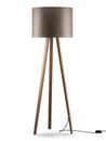 Luca Stand, High (H 165 cm), Oak natural, Grey