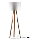 Luca Stand, High (H 165 cm), Oak natural, White