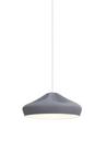 Pleat Box Pendant Light, Ø 34 cm, Grey-white