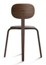 Afteroom Plywood Chair, Dark stained oak