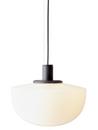 Bank Pendant Lamp, Opal glass