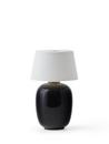 Torso Table Lamp Portable , Black