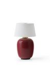 Torso Table Lamp Portable , Ruby