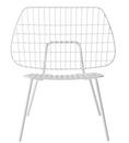 WM String Lounge Chair, White