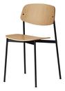 Today Chair, Natural oak, Black