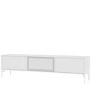 Octave V TV Stand, New White