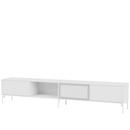 Octave VII TV Stand, New White