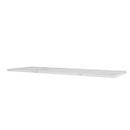 Panton Wire Top Panel, Doppelt mittel (H 1,2 x W 70,1 x D 25,7 cm), Marble white