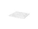 Panton Wire Top Panel, Single large (H 1,2 x W 34,8 x D 34,8 cm), Marble white