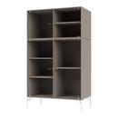 Ripple III Display Cabinet, Truffle